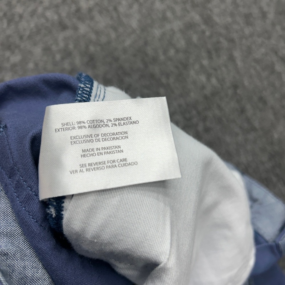 Gap 5 Pocket Pants Mens‎ 40x32 Indigo Blue Stretch Slim Soft Twill Classic - Picture 6 of 7